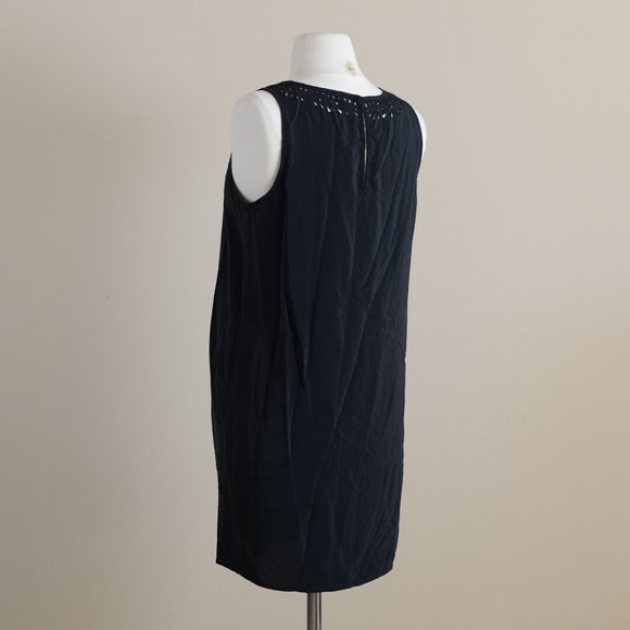 Joie Black Silk Tunic Mini-Dress - Picture 7 of 10